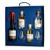 Coffret Calvados, Whisky, Gin Et Rhum De La Spiriterie -La Cave à Rhums Boutique coffret calvados whisky gin et rhum de la spiriterie 4x20cl